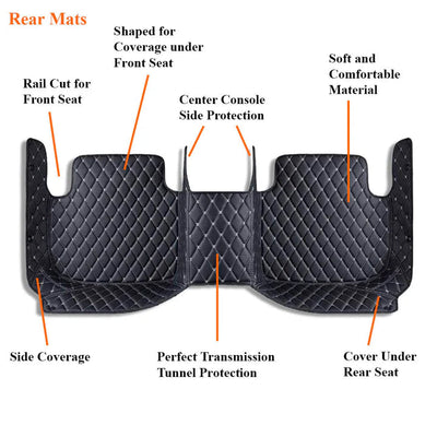 Elvie 2026 Heavy Duty Universal Fit Car Mats, SUVs, and Trucks